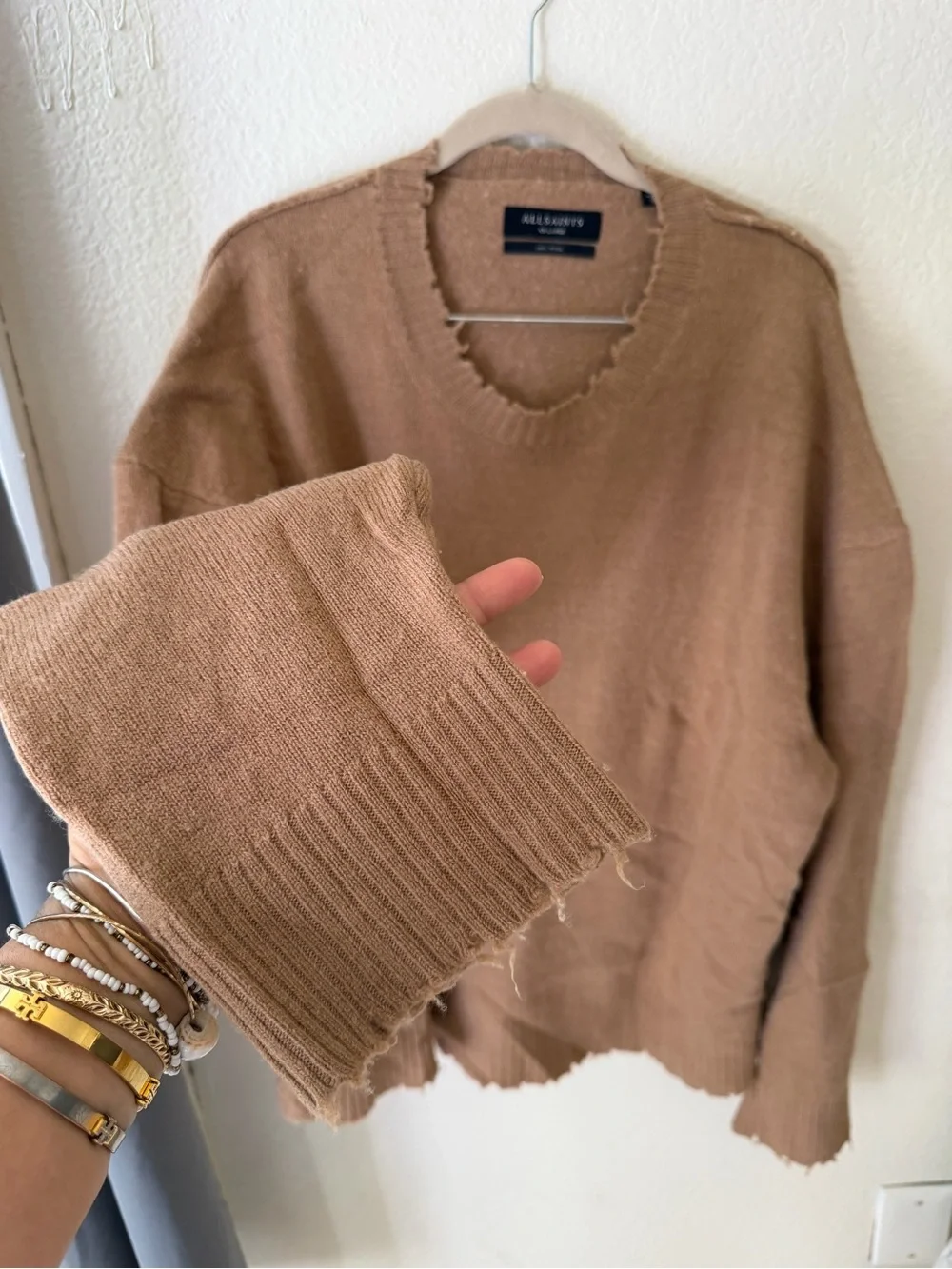 All Saints soft crewneck